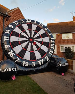 Picture of Giant football dartboard worksop