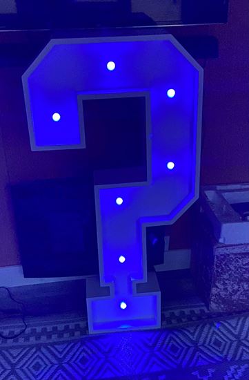Picture of Light up question mark
