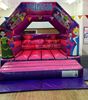 Picture of Princess bouncy castle with ballpool joined on